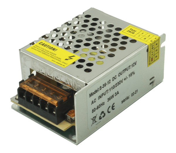 LED-virtalähde 12VDC IP20 3A 36W Idealed ID-3008