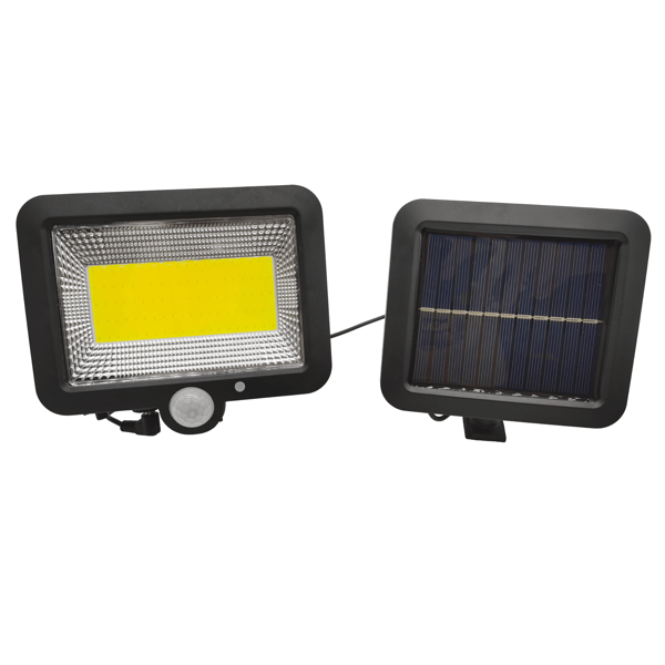 LED-solcelleprojektør med PIR-sensor DUO 323071 Polux