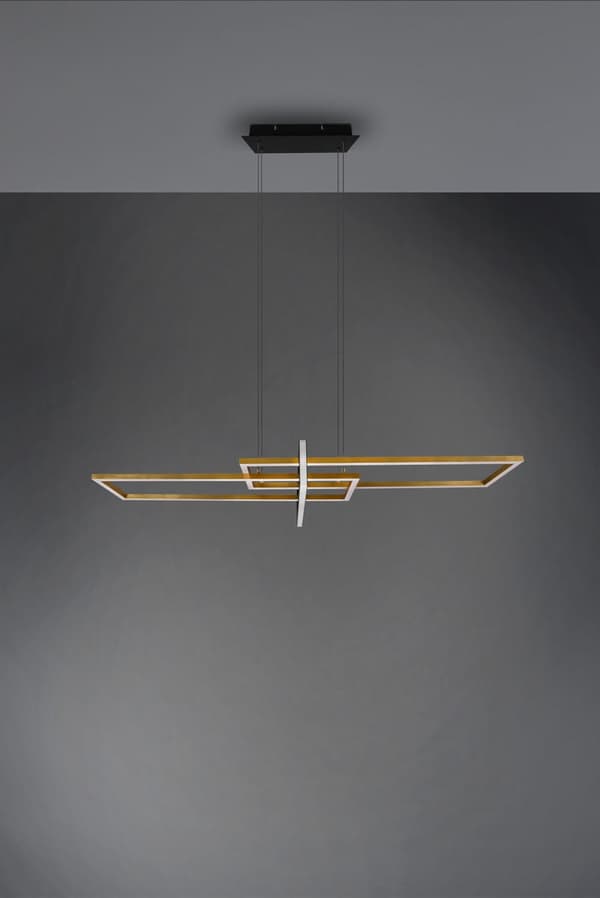 LED pendellampe SALINAS guld Trio 320310308