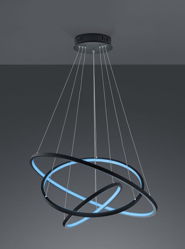 LED pendellampe AARON antracit Trio 352710342