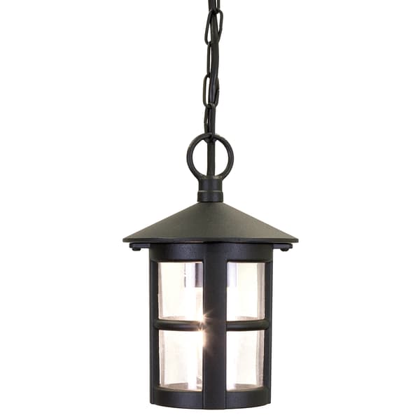 Hereford udendørs pendellampe 1xE27 sort Elstead BL21B-BLACK