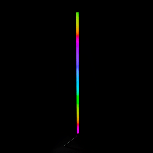 Ecolight 145cm RGB lineær gulvlampe til musik og gaming