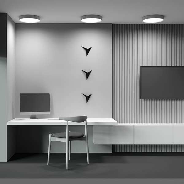 Moderne loftsplafond, mat guld, rund LED 45W ZON Maytoni Technical