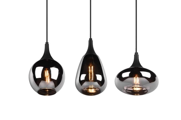 Lysekrone LUMINA sort Trio 317000332