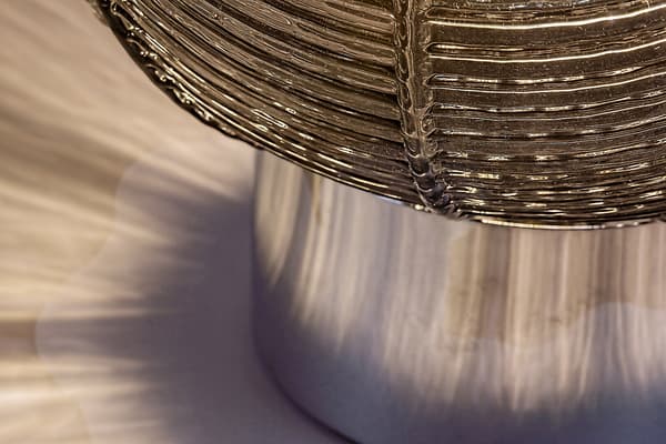 Moderne bordlampe krom E27 Monet 74017 Rabalux