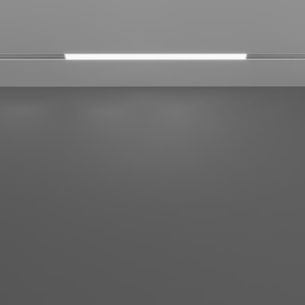 Vit linjär LED-spårlampa 12W BASIS Maytoni Technical