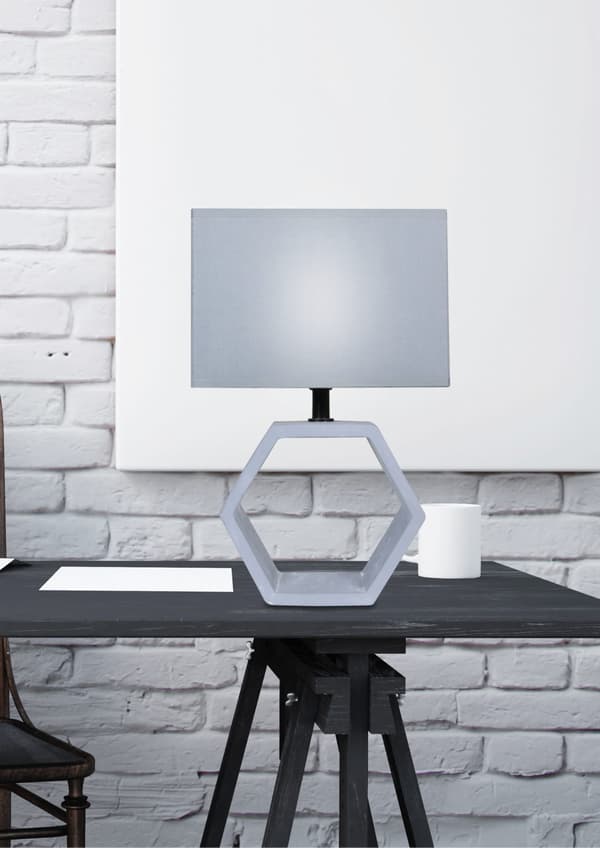 Bordslampa Candellux VIDAL 41-68552 vit