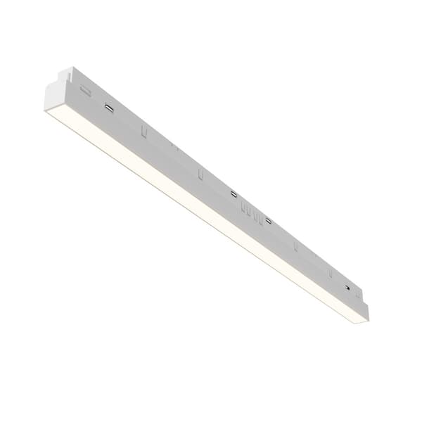 Vit linjär LED-spårlampa 24W BASIS Maytoni Technical