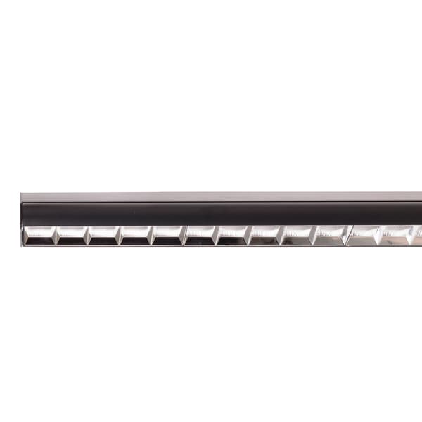 Moderni musta lineaarinen LED-kattovalaisin 15W FLEX Maxlight