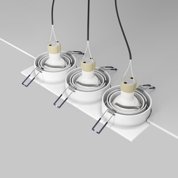 Loftlampe forsænket Maytoni Technical Atom Maytoni DL024-2-03W