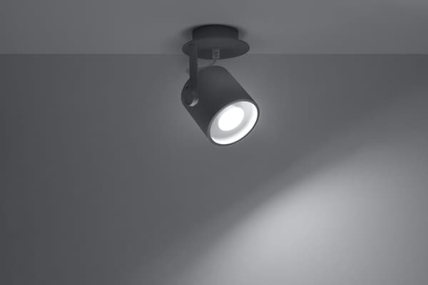 Spot LAROSA 1 Harmaa Sollux Lighting SL.0315