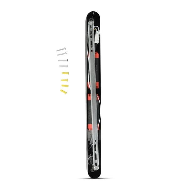 V-TAC 213990 dæmpbar sort tredobbelt LED-ring pendellampe