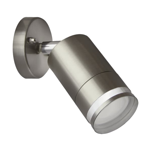 Utomhus takspotlight matt krom 1xGU10 35W IP54 TARAS Struhm