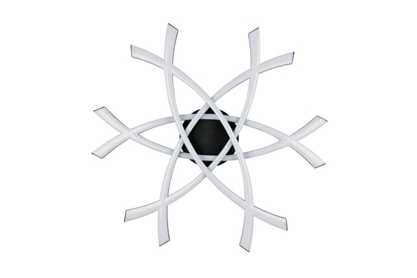 Loft moderne sort designer LED loftlampe 33W POLLOCK RL