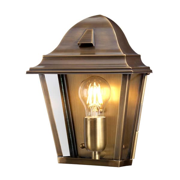 Utomhusvägglampa Antik mässing E27 60W St James Elstead
