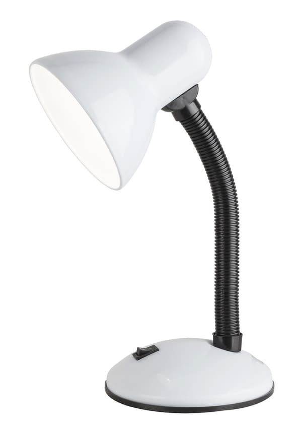 Lille hvid bordlampe E27 Dylan 4168 Rabalux