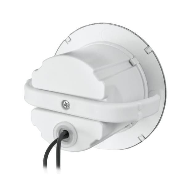 LED-trappbelysning 1.2W med rörelsesensor rund matt svart DPM