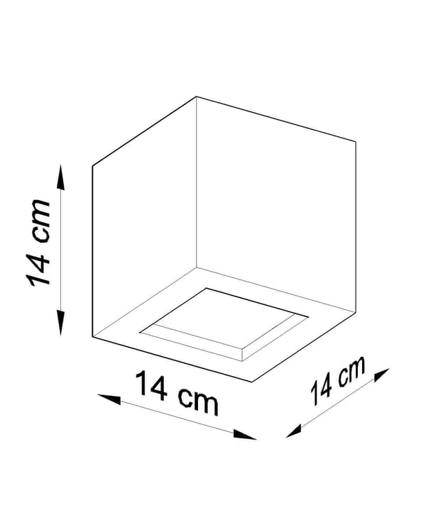 Keramisk væglampe LEO Sollux Lighting SL.0005