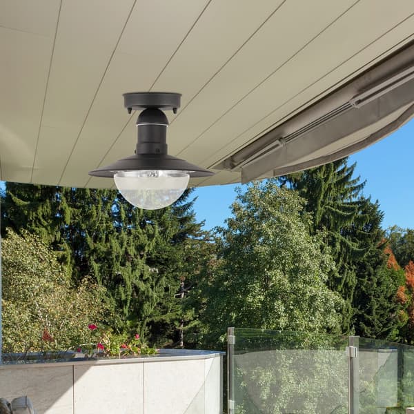 Middelhavsloftlampe 1xE27 Oslo sort 8716 Rabalux