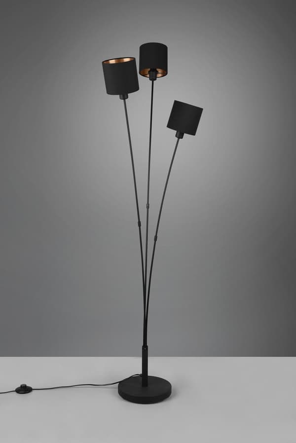 TOMMY gulvlampe sort RL R46333979