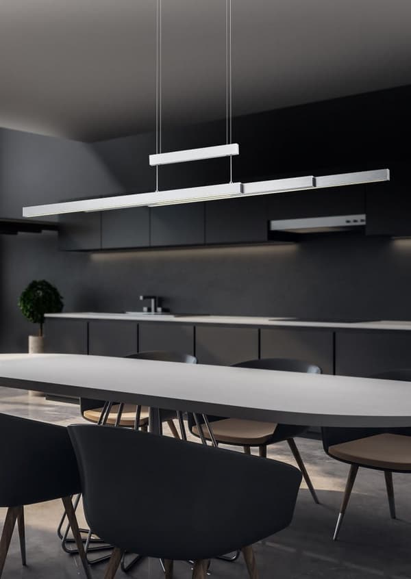 LED-krona TRAJAN silver Trio 375310507
