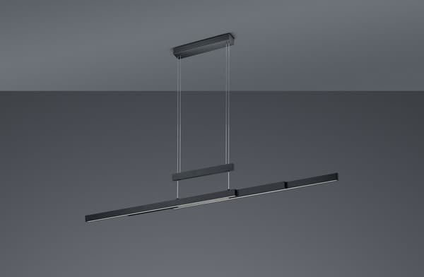 LED lysekrone TRAJAN sort Trio 375310532