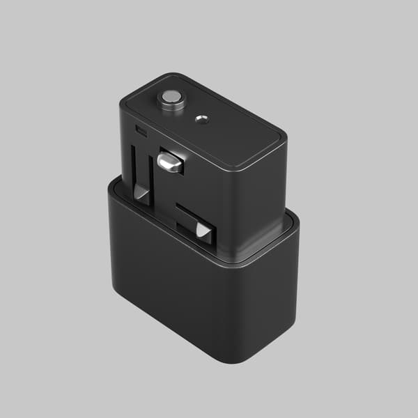 Svart magnetisk spårlampa LED 2W 4000K POINTS S Maytoni Technical