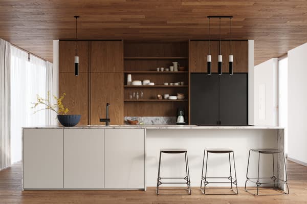 BORGIO 1 sort arkitektonisk beton pendel Sollux Lighting SL.0650