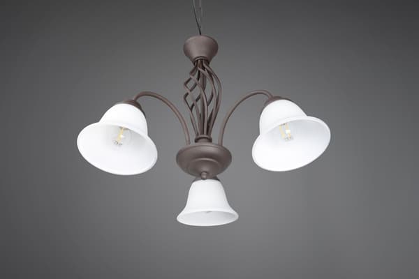 RUSTICA koppar takkrona Trio 101000324