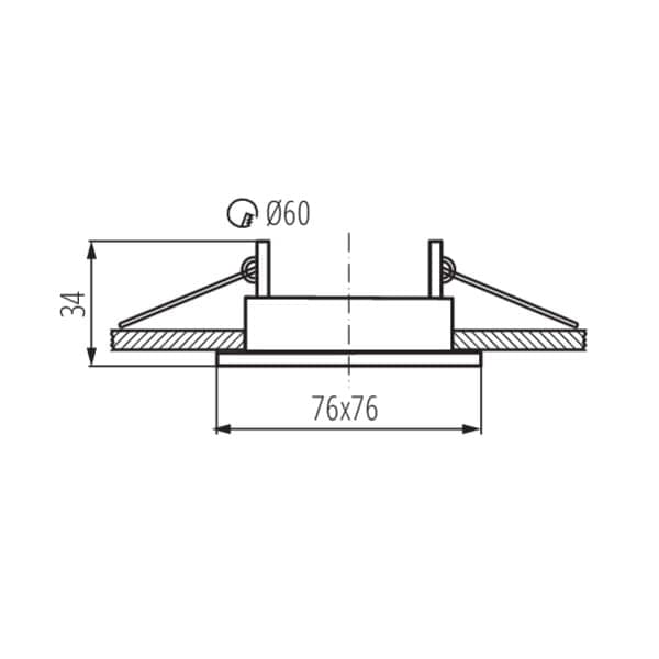 Kanlux ALOR loftlampe model 26727