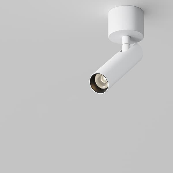 Rörlig takspotlight vit LED 6W Focus T Maytoni