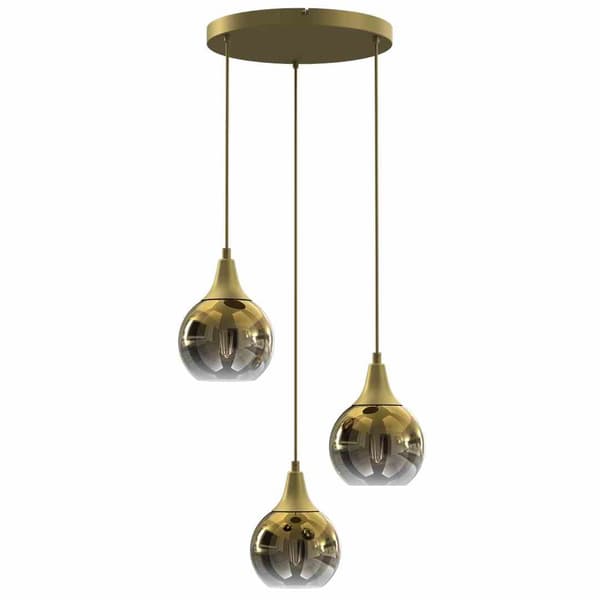Pendellampe lysekrone Milagro MONTE MLP8403 guld