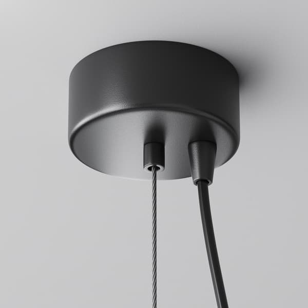 Sort guld rør pendel Ø10.5cm Efir LED 33W Maytoni