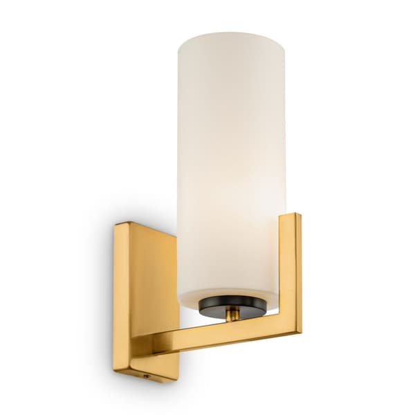 Væglampe messing, glasrør Fortano Maytoni MOD089WL-01BS