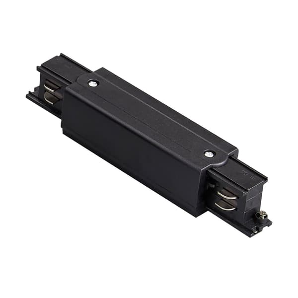 Polux 327833 sort central lige forbindelse til 3-faset skinne
