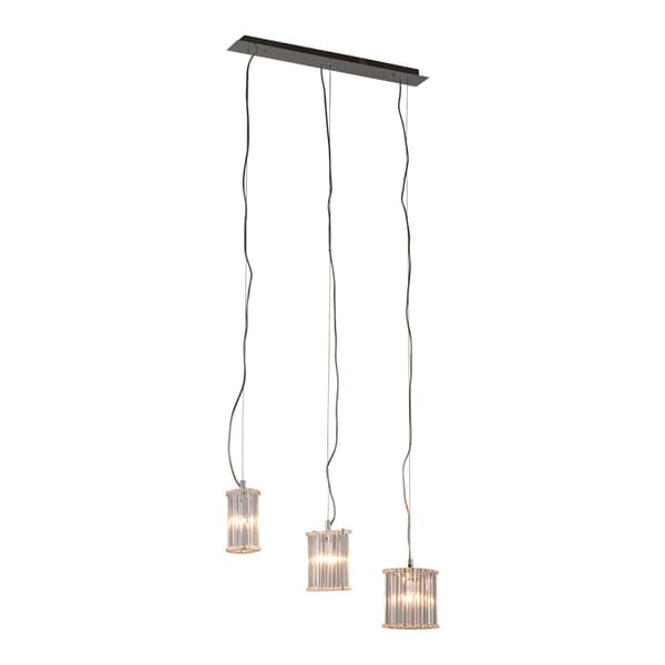 Italux Crystal klassisk kromkrona MD61109-3A