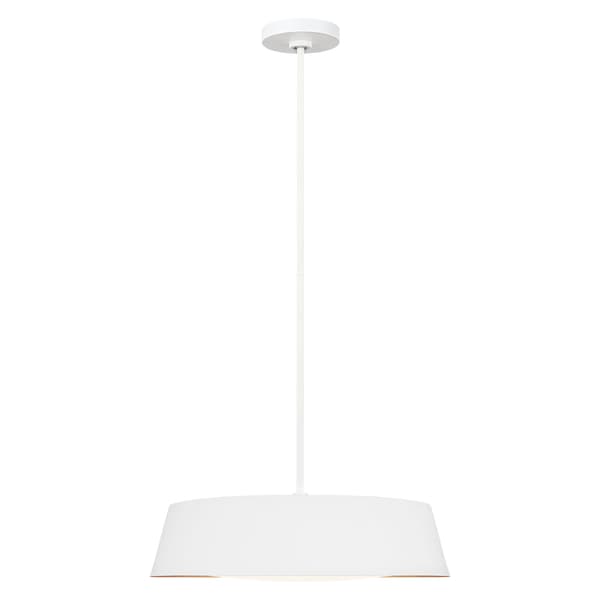 Asher 5xE14 60W Feiss moderne hvid pendel