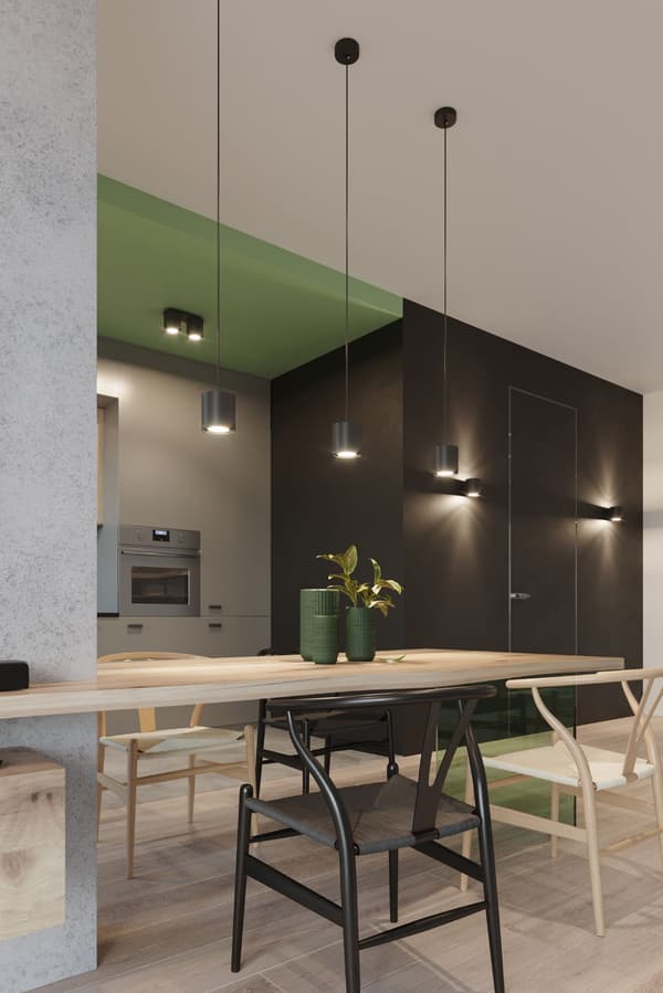 Væglampe ORBIS 1 Sort Sollux Lighting SL.0048