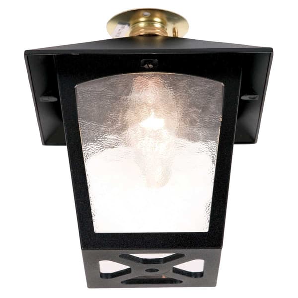 Klassisk udendørs loftlampe B22 60W York Elstead