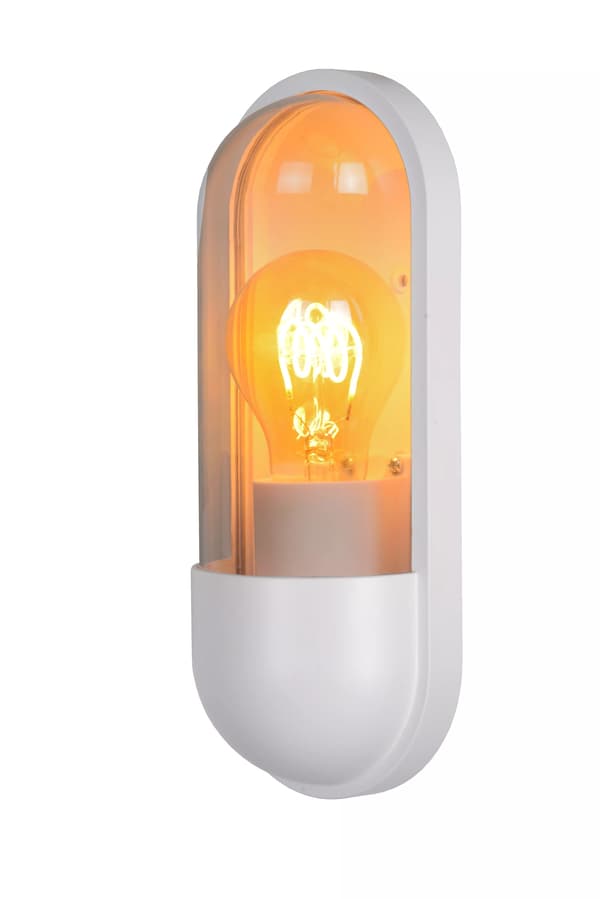 Lucide CAPSULE ulkoseinävalaisin valkoinen E27 40W