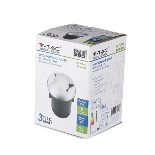 Markbelysning 2-sidig IP65 12V V-TAC VT-8568