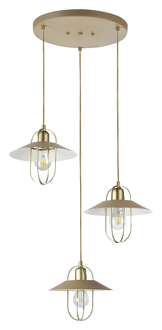 Pendellampe E27 3x40W guld 3520 Nesrin Rabalux