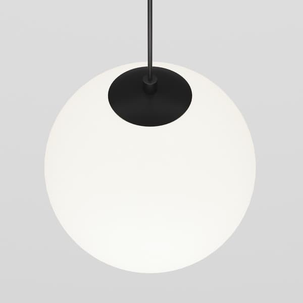 Sort glas kugle LED 6W LUNA Maytoni Technical skinnespot