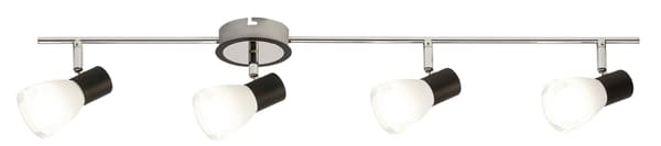 Loftlampe til køkken E14 4x40W sort farve 5979 Ati Rabalux