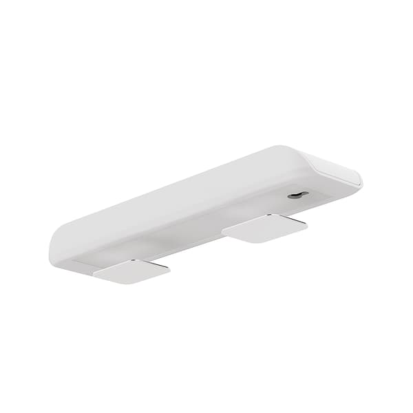 Hvid rektangulær underskabsbelysning bevægelsessensor batteri USB-C neutral farve LED 1W SEB Eko-Light