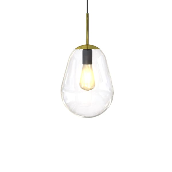 Nowodvorski PEAR S transparent glaskupa i päronform