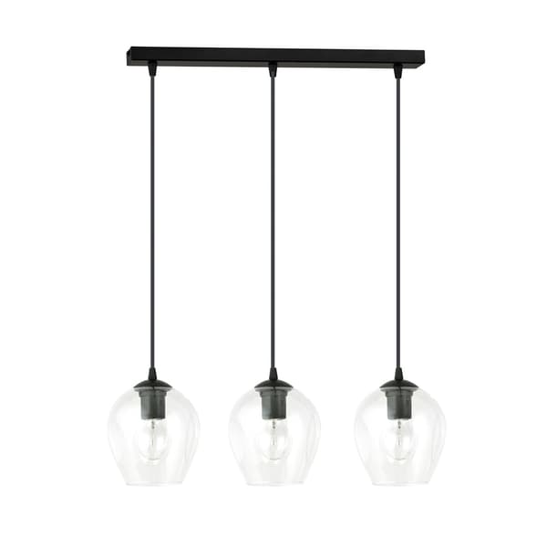 Lysekrone Emibig 3xE27 40W ISTAR 3 BL /TRANSPARENT 679/3