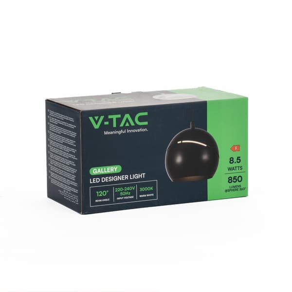 LED pendellampe 3000K sort V-TAC VT-7796-7998