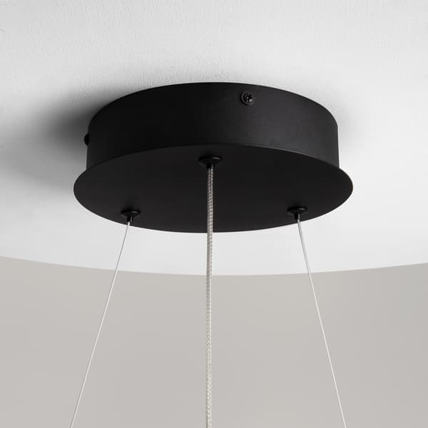 Moderne sort Curve LED 31W pendellampe Maytoni