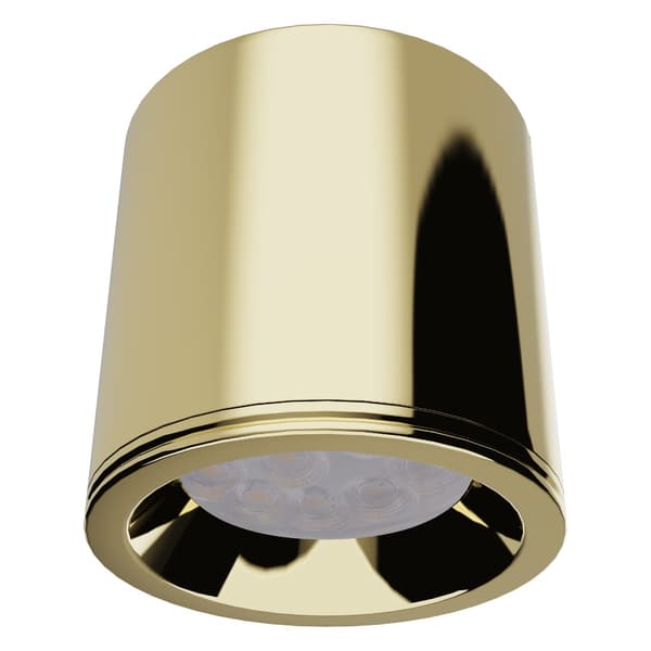 Modern takspotlight guld FORM 1xGU10 50W C0217 Maxlight